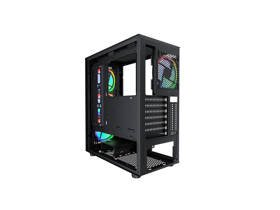 علبة ألعاب GAMEON TRIDENT II متوسطة الحجم (إضاءة RGB ثابتة) علبة ألعاب GAMEON TRIDENT II متوسطة الحجم (إضاءة RGB ثابتة)